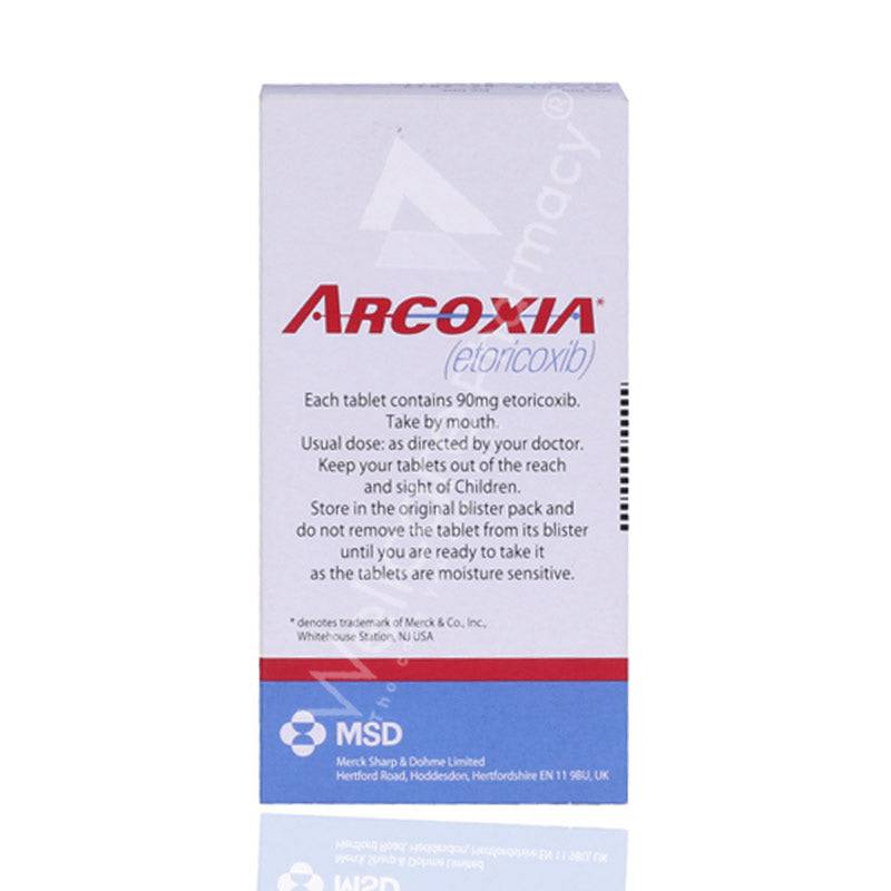 Arcoxia 90Mg Tablets 28'S - Wellcare Pharmacy