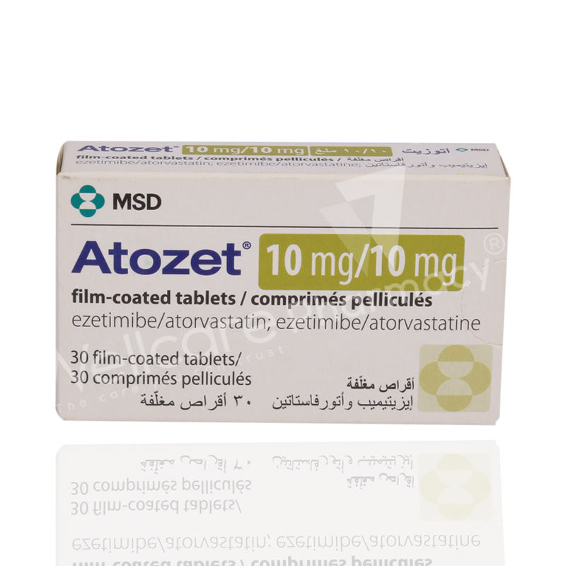 Atozet 10Mg/10Mg Tablets 30'S
