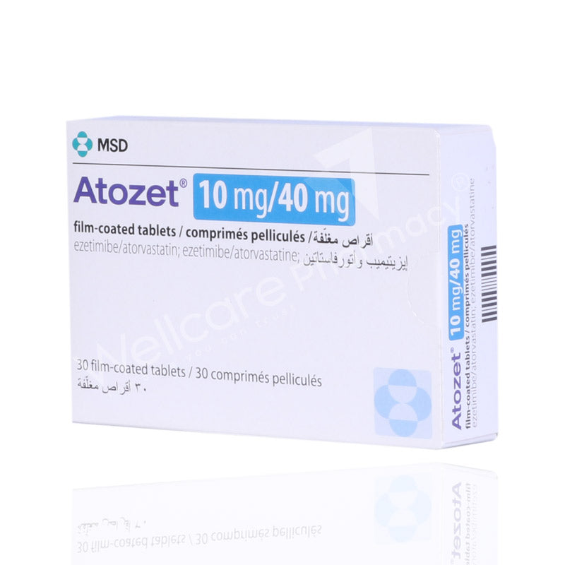 Atozet 10Mg/40Mg Tablets 30'S