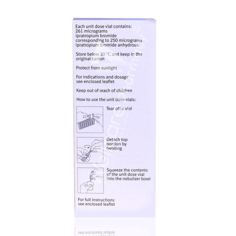 Atrovent 250mcg/2ml Vial 20'S