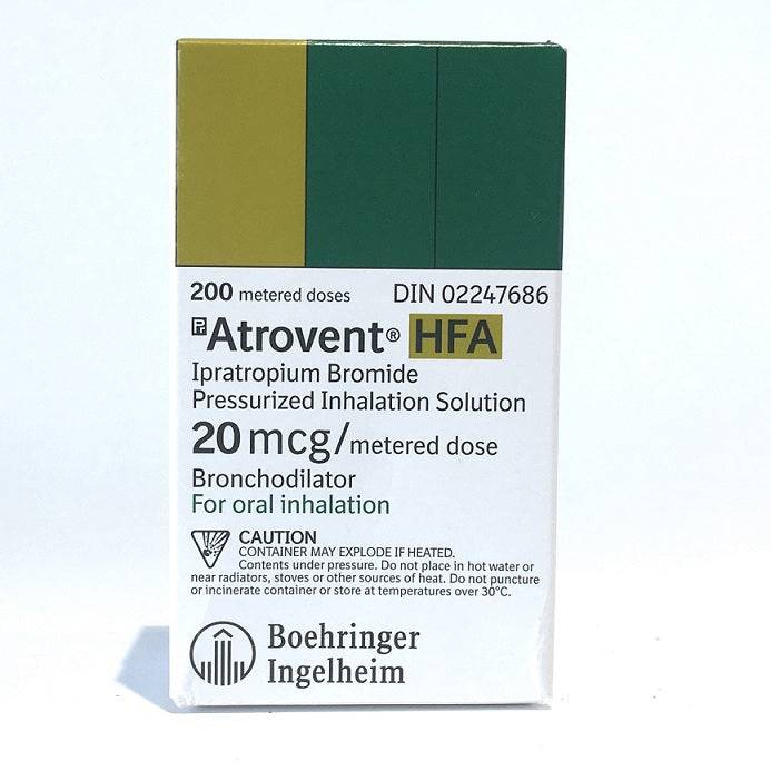 Atrovent Comp Hfa 20Mcg/50Mcg Md Inhaler - Wellcare Pharmacy