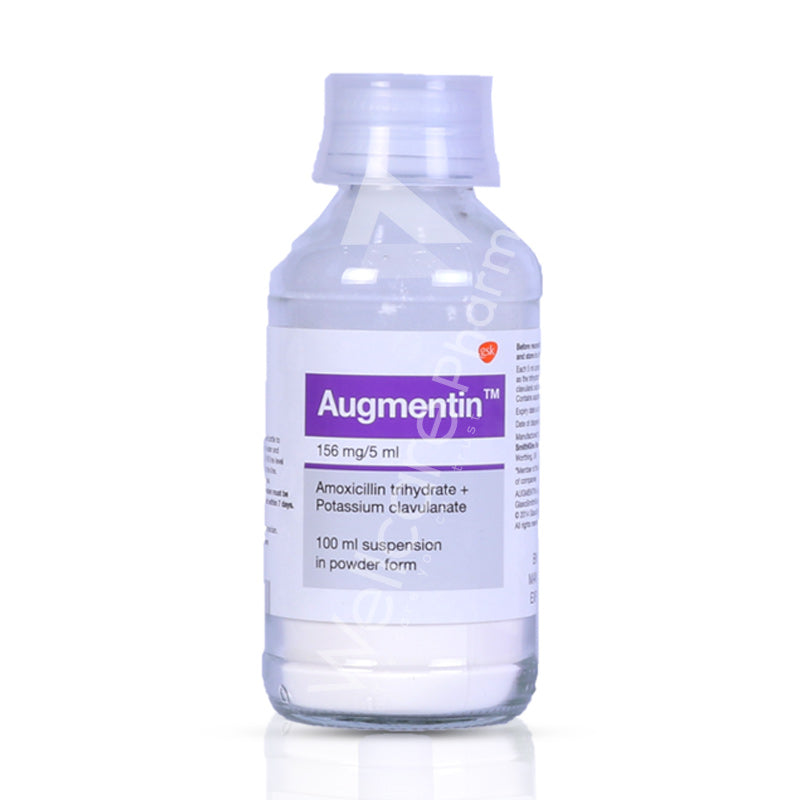Augmentin 156Mg Suspension 100Ml