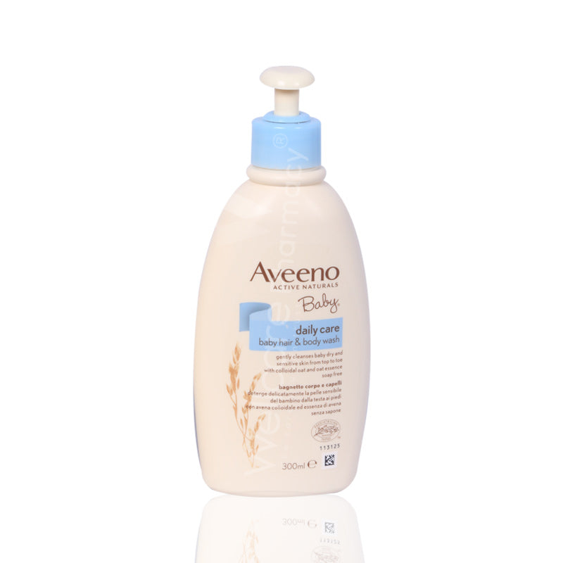 Aveeno Baby Hair & Body Wash 300ml - Wellcare Pharmacy