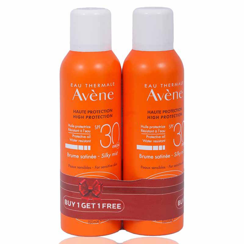 Avene 1+1 Sunscreen Silky Mist Spf30 150Ml