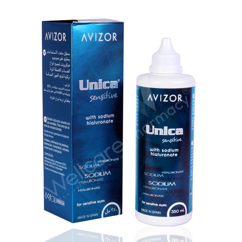 Avizor Unica Sensitive Solution 350Ml