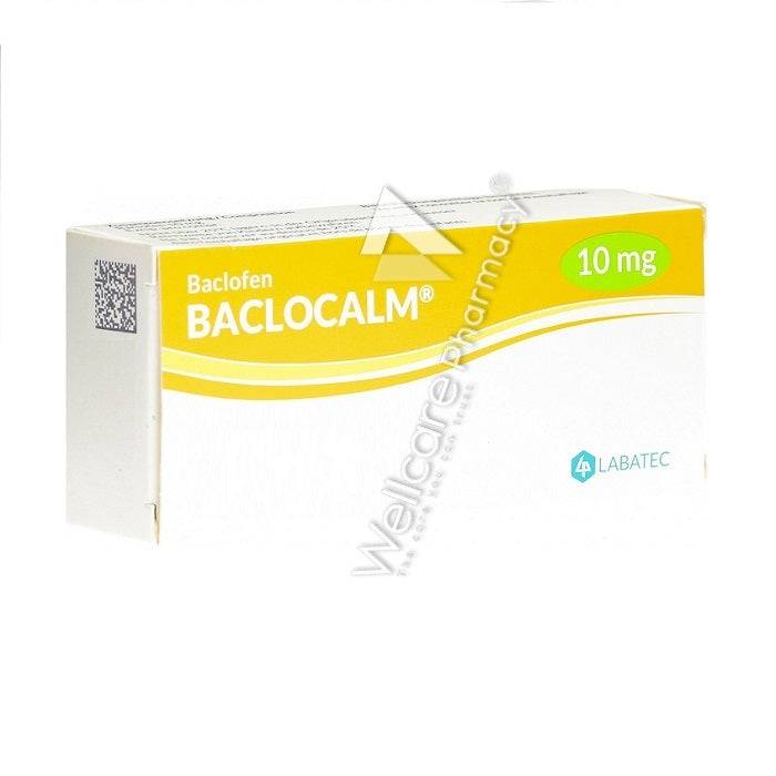 Baclocalm 10Mg Tablets 50'S