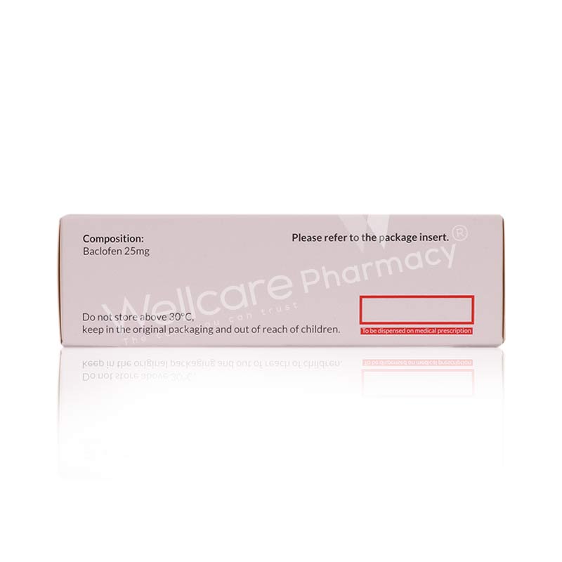 Baclocalm 25mg Tablets 50'S