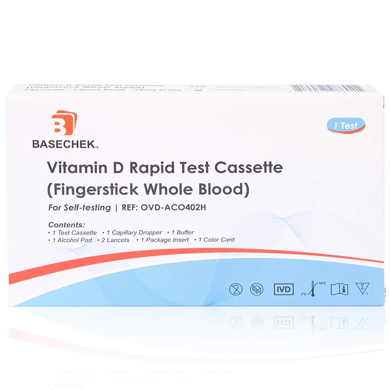 Basechek Vitamin D Rapid Test Cassette 1'S