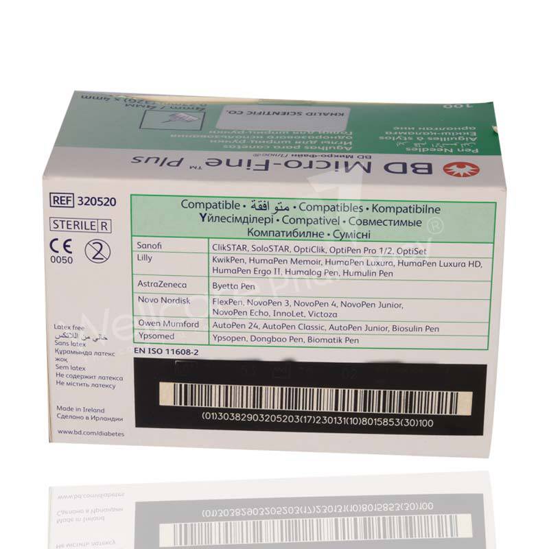 Bd Micro Fine Needle 32G X 4Mm 100'S - Wellcare Pharmacy