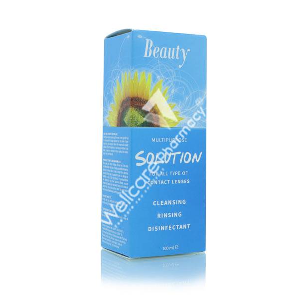Beauty Contact Lenses Multipurpose Solution 100Ml - Wellcare Pharmacy