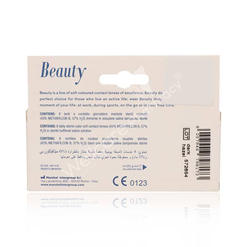 Beauty Daily Color Lenses Dark Hazel 8'S