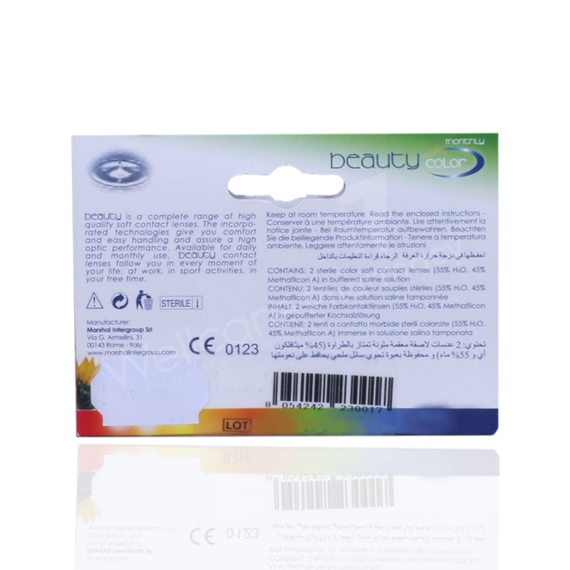 Beauty Monthly Color Lens Green 2'S