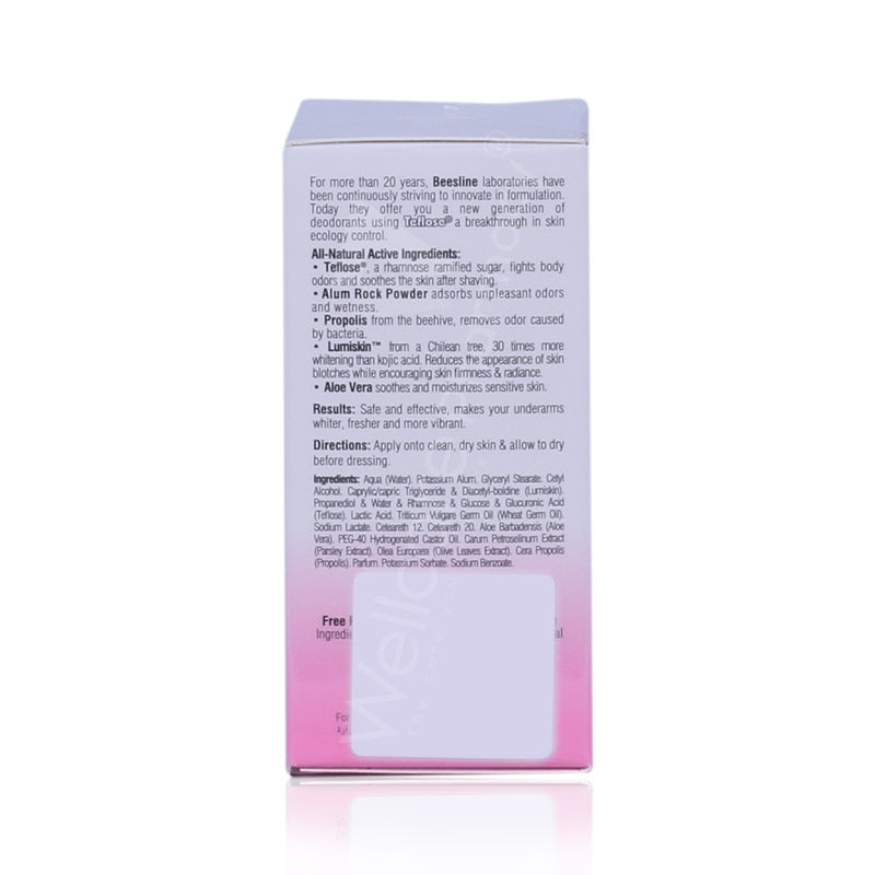 Beesline Whitening Deo Roll On Elder Rose 50Ml