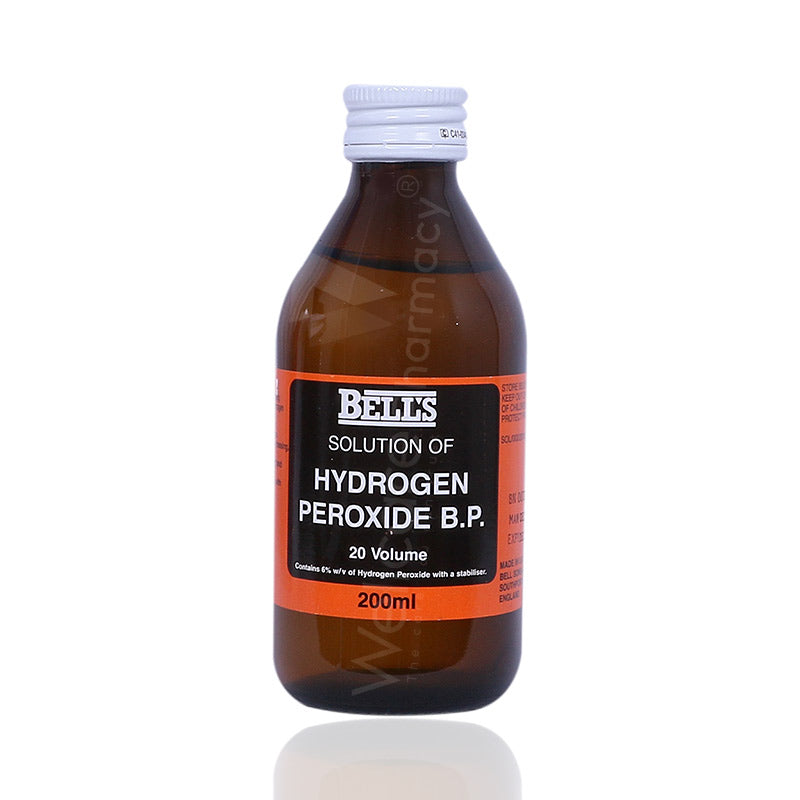 Bells Hydrogen Peroxide 6% 200Ml