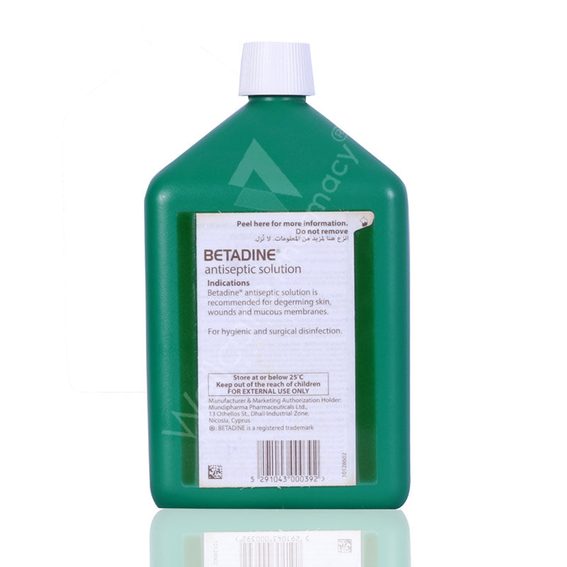 BETADINE ANTISEPTIC SOL. 1LTR - Wellcare Pharmacy