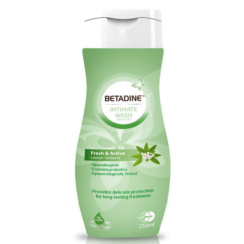 Betadine Intimate Wash Fresh Active 250Ml - Wellcare Pharmacy