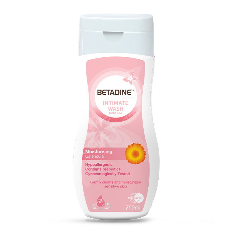 Betadine Intimate Wash Moisturizing Calendula 250Ml