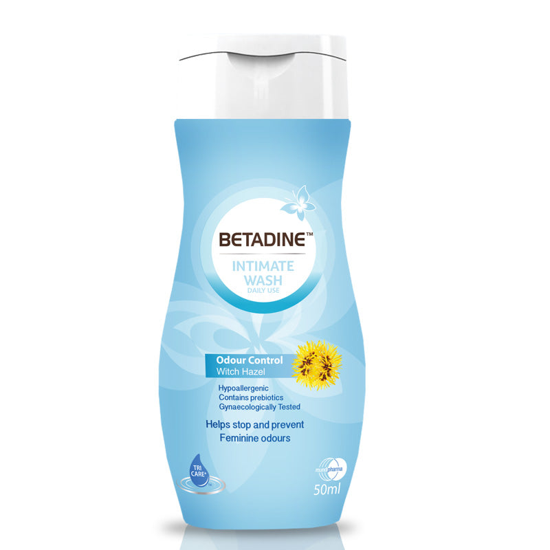 Betadine Intimate Wash Odour Control Witch Hazel 50Ml