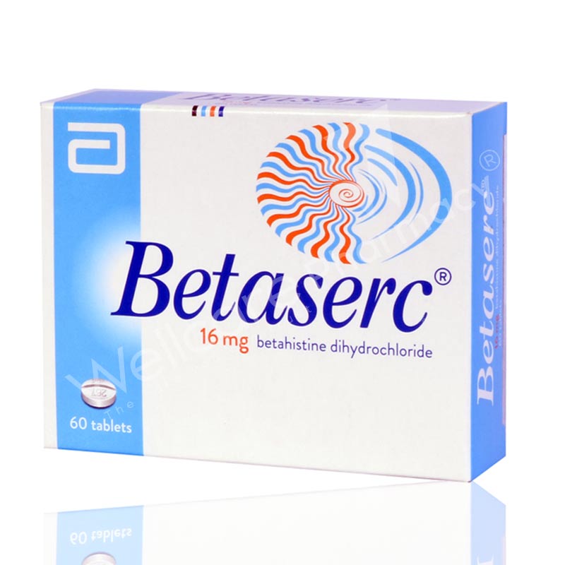 Betaserc 16Mg Tablets 60'S
