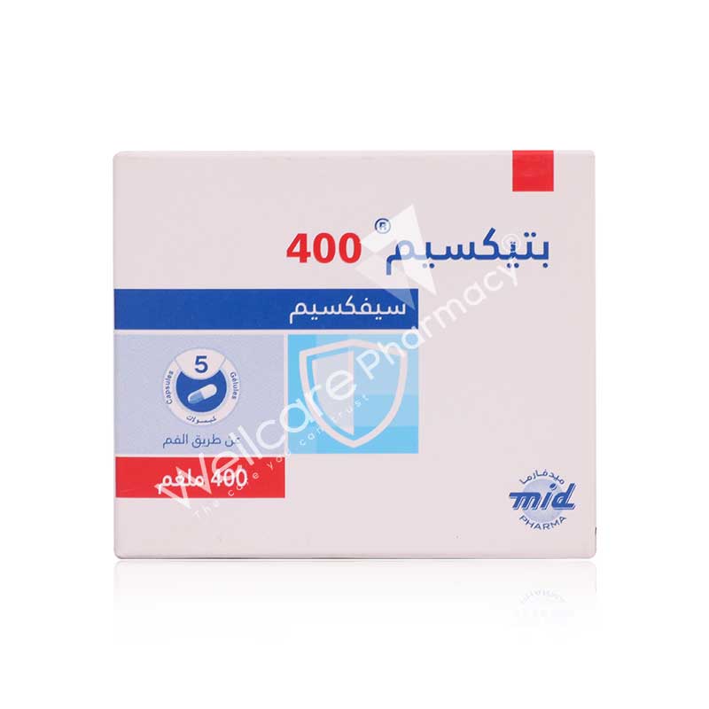 Betixim 400Mg Capsules 5'S