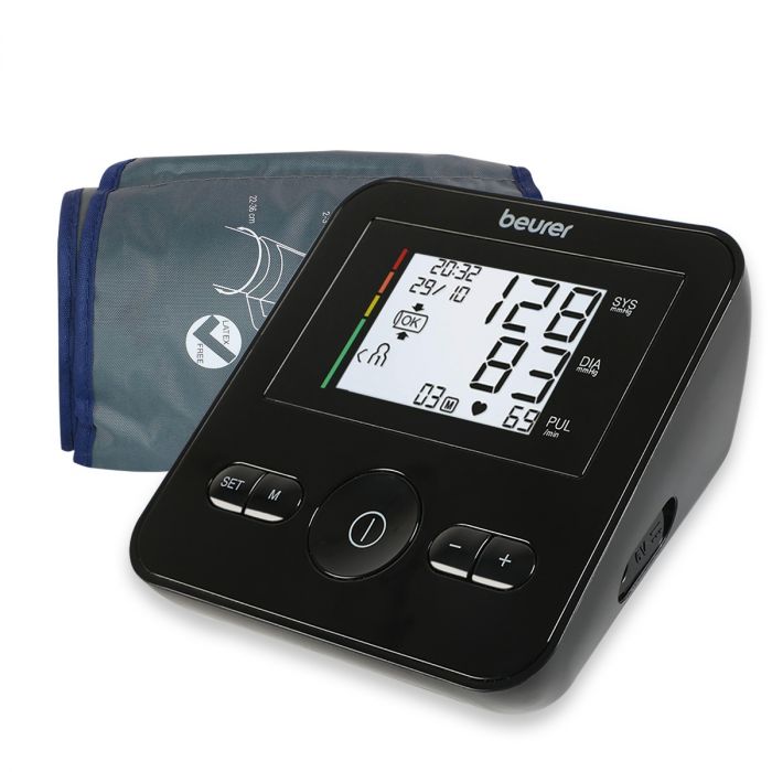 Beurer Bm30 Upper Arm Blood Pressure Monitor With Adaptor