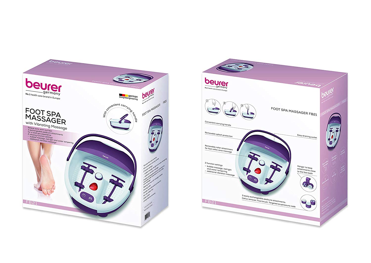 Beurer Fb21 Foot Bath Massager