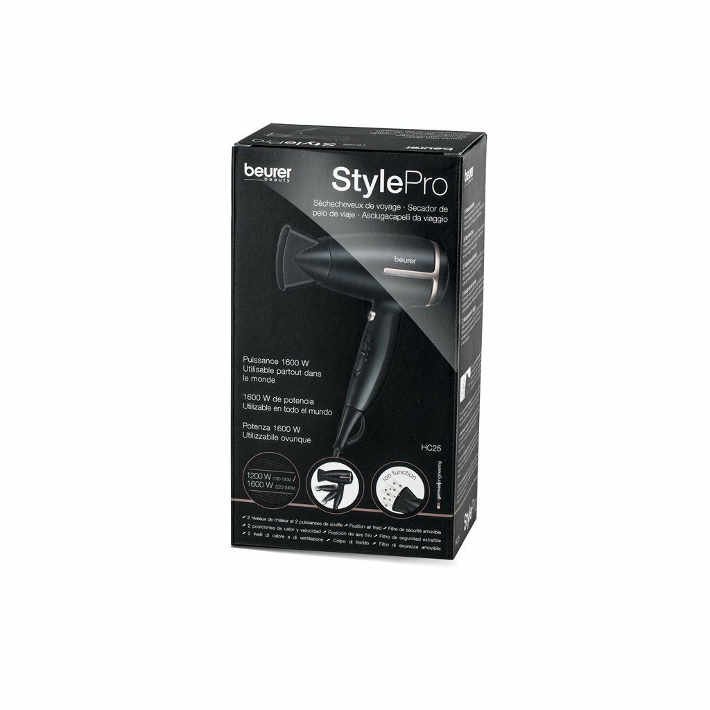 Beurer Hc25 Travel Hair Dryer