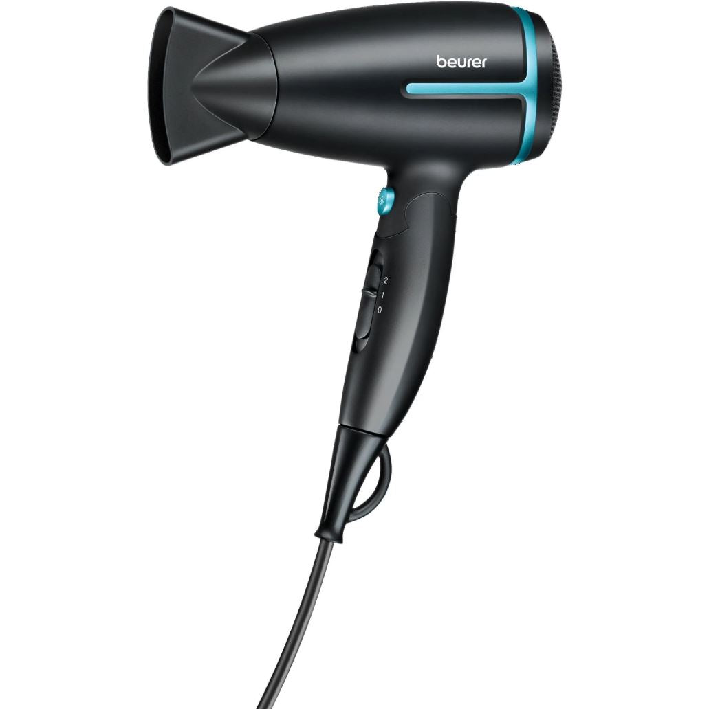 Beurer Hc25 Travel Hair Dryer Limited Edition Blue