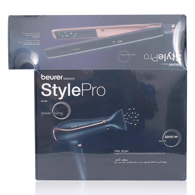 Beurer Hc80 Hair Dryer + Hs80 Hair Straightner