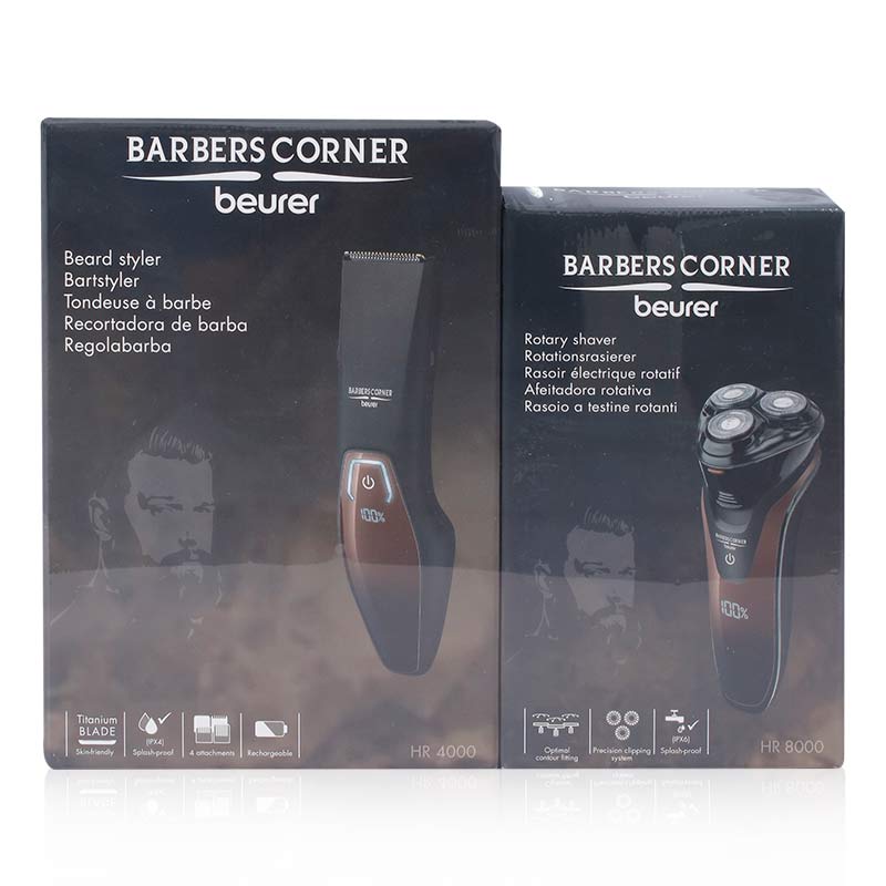 Beurer Hr4000 Beard Styler + Hr8000 Rotary Shaver