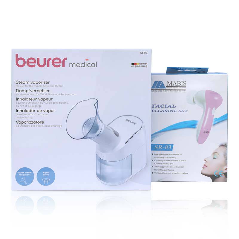 Beurer Si40 Steam Vaporizer + Sr03 Facial Cleansing Set
