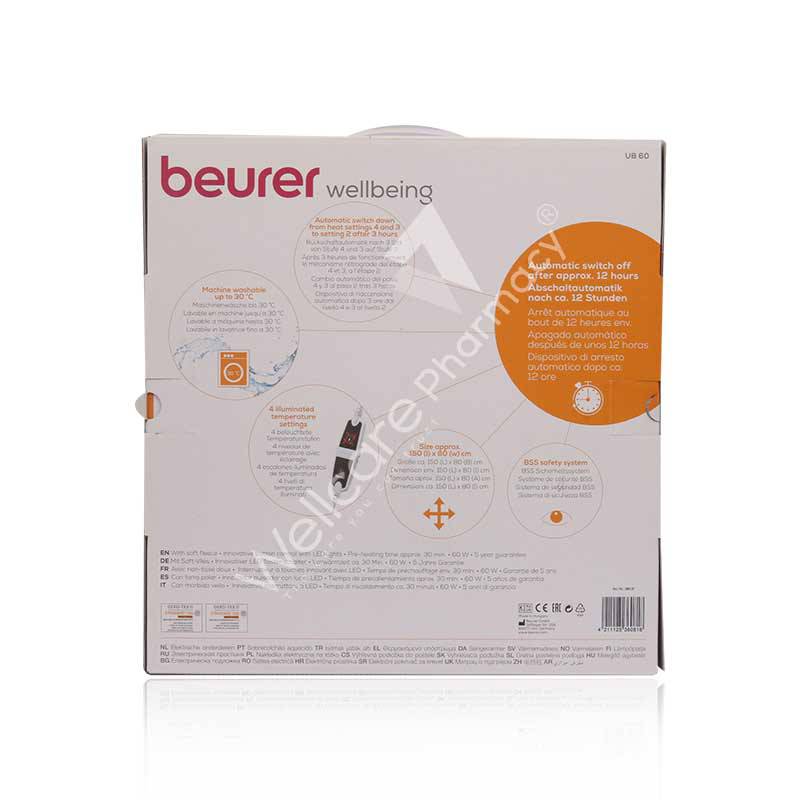 Beurer Ub60 Heated Underblanket