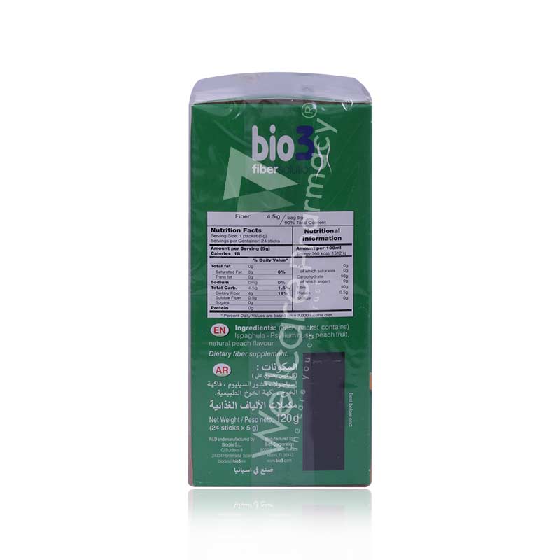 Bio 3 Fiber With Fruits Sticks 24'S