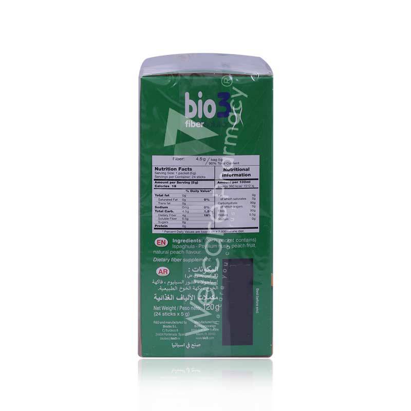 Bio 3 Fiber With Fruits Sticks 24'S