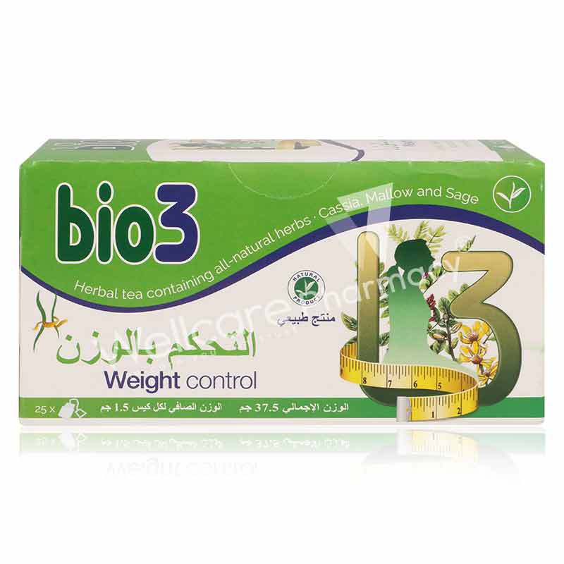 Bio 3 Weight Control Tea 25'S - Wellcare Pharmacy