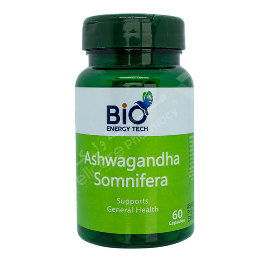 Bio Energy Tech Ashwagandha Somnifera Cap 60'S