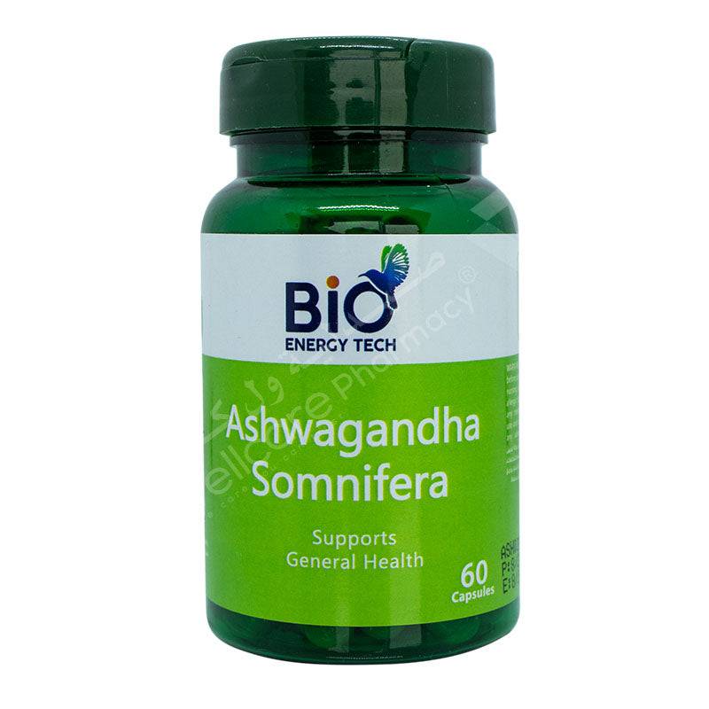 Bio Energy Tech Ashwagandha Somnifera Cap 60'S