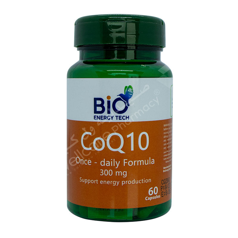 Bio Energy Tech Coq-10 300Mg Capsules 60'S