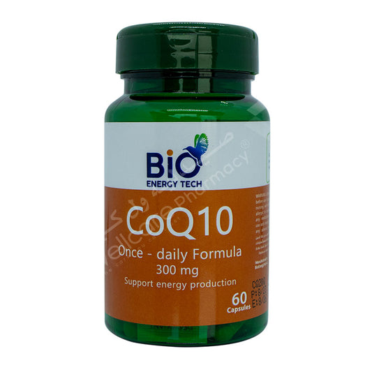 Bio Energy Tech Coq-10 300Mg Capsules 60'S