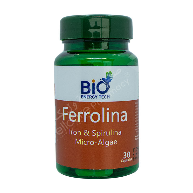 Bio Energy Tech Ferrolina Capsules 30'S