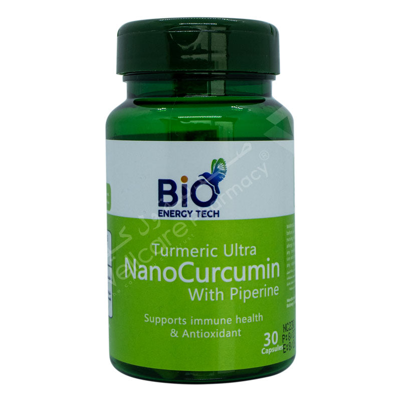 Bio Energy Tech Nano Curcumin Capsules 30'S
