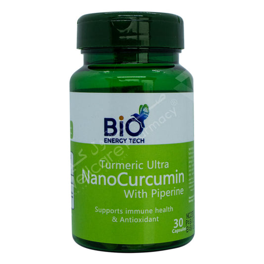 Bio Energy Tech Nano Curcumin Capsules 30'S