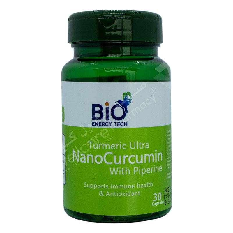 Bio Energy Tech Nano Curcumin Capsules 30'S