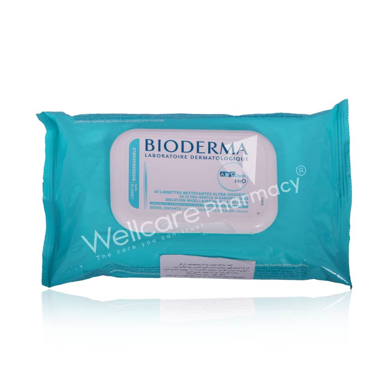 Bioderma Abc H20  Wipes 60'S