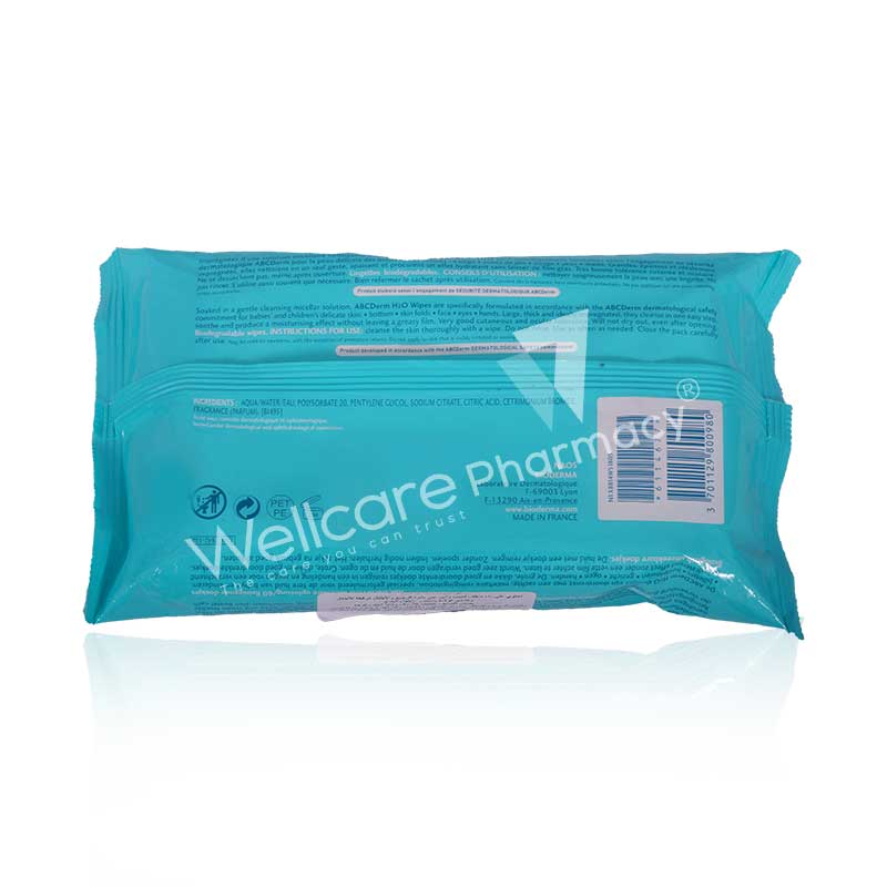Bioderma Abc H20 Wipes 60'S