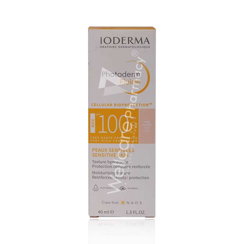 Bioderma Photoderm Spf100 Very Light Fluid 40Ml