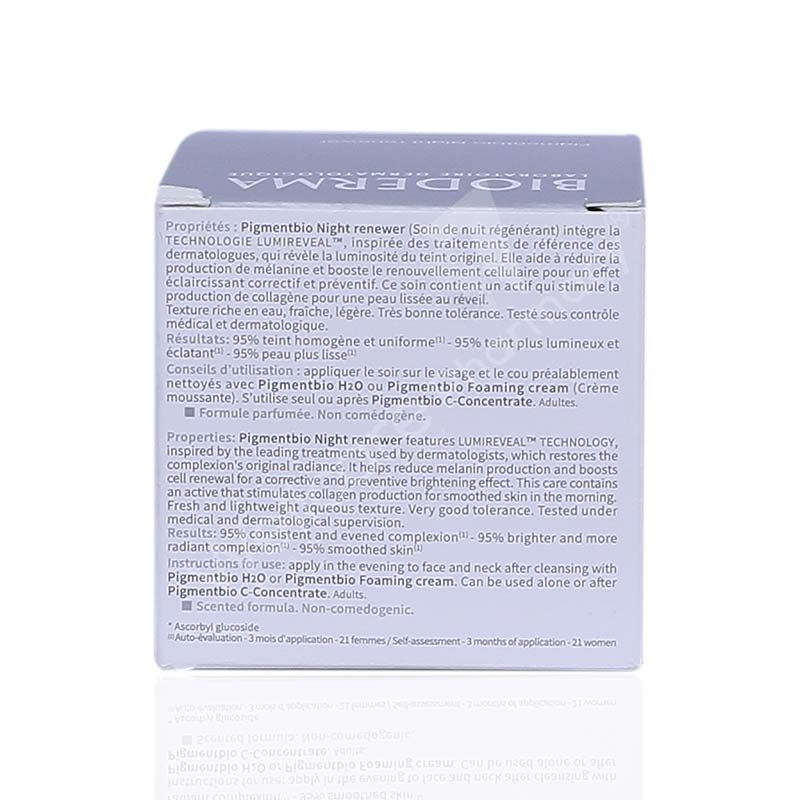 Bioderma Pigmentbio Night Renewer 50Ml
