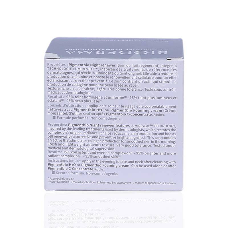Bioderma Pigmentbio Night Renewer 50Ml