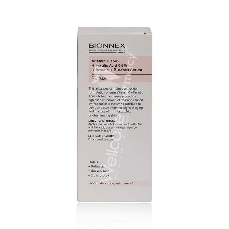 Bionnex Nordea Vitamin C + Ferulic Acid+Burdock Serum 30Ml