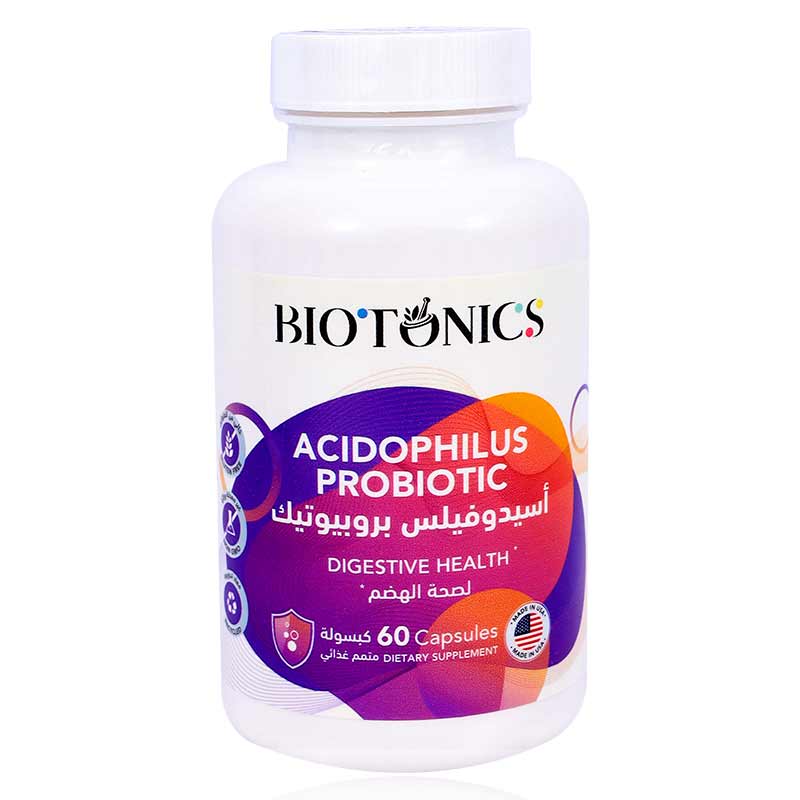 Biotonics Acidophilus Probiotic Capsules 60'S